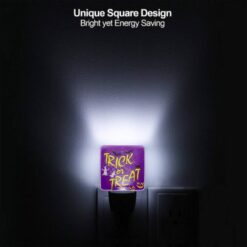 Night Light, A Purple Background With A Spider Web And Bats -Nuas Diy Shop cbdad98708625f81cbb675e90134cf4f8acdec45
