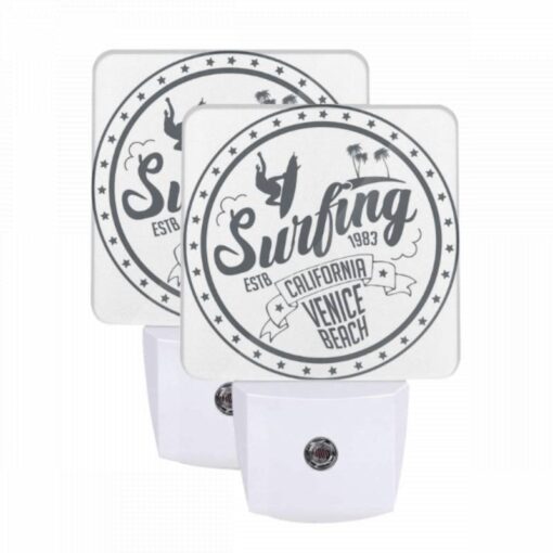 Night Light Set Of 2, A Logo For A Surfing Event In California. -Nuas Diy Shop cd57936c86cb6c124ac48f7634bc005e17deac2e