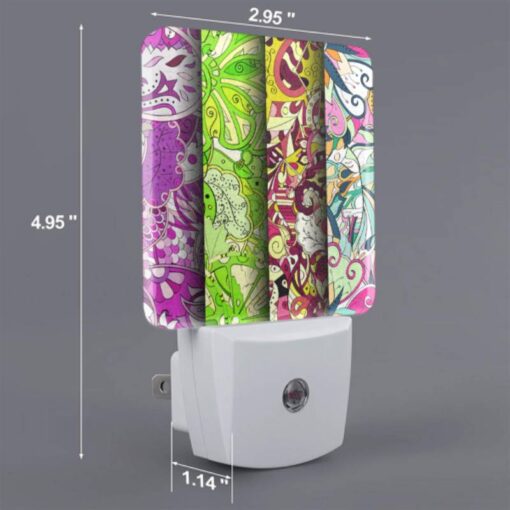 Night Light Set Of 2, Three Colorful Designs Are Displayed On A Row. -Nuas Diy Shop cf870562f4565b4d3a484c7842c1291a5b5c047a