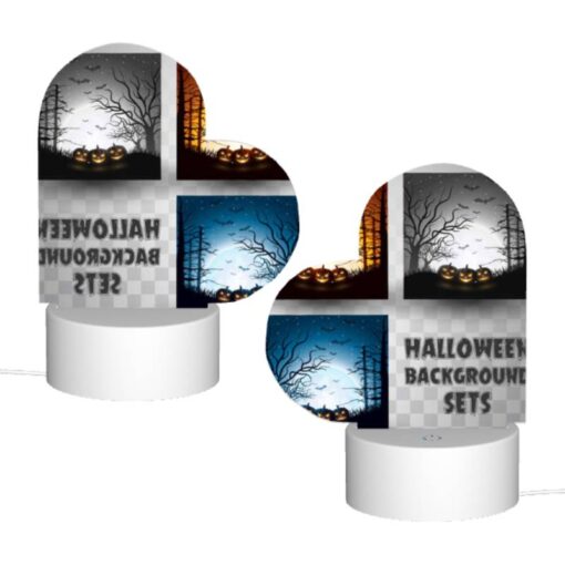 Love Acrylic Night Light, A Set Of Four Halloween Backgrounds. -Nuas Diy Shop cfa537fae0ca686f179568f98e117d6d31c89963