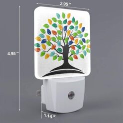 Night Light Set Of 2, A Tree With Green -Nuas Diy Shop cfac5ea8662aac5ba8112e98712f9e438cba4fc4