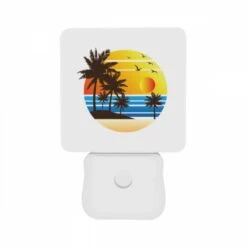 Night Light Set Of 2, A Sunset With Palm Trees And Birds. 10 Night Light Set Of 2, A Sunset With Palm Trees And Birds. -Nuas Diy Shop cfe68999d7dd780b9f25fb4572be27b5b95395e4