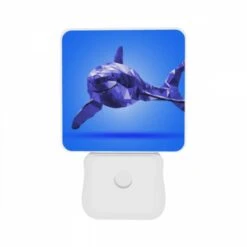 Night Light Set Of 2, A Blue Shark With A Mouth Full Of Teeth. -Nuas Diy Shop d2bf0b3868366273027bacf3f45c9cf3973496e2