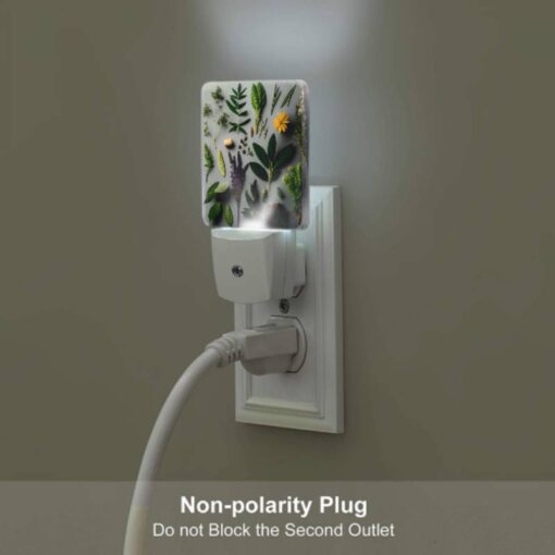 Night Light Set Of 2, A Collection Of Various Plants And Herbs. -Nuas Diy Shop d4033be8674e33d209754edaf8d166f88fc756c6