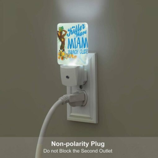 Night Light Set Of 2, A Woman In A Bikini Is Advertising A Beach Club. -Nuas Diy Shop d472ecbcabef071aee9c47a16cecb0da43f0de6e