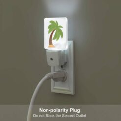 Night Light, A Green Palm Tree With A Brown Trunk. -Nuas Diy Shop d47bea4474cf5d631d2d5e52794fcf85e0f657a2