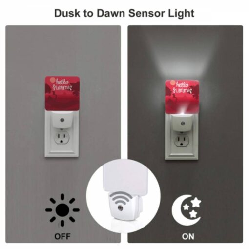 Night Light Set Of 2, A Cat Is Laying On A Beach Chair -Nuas Diy Shop d5040b266b293957cef639c189c59c953fdb699d