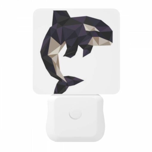 Night Light, A Black And White Whale With A White Belly. -Nuas Diy Shop d57e70a5233b8e25abb7ed2ac9687d77c654811a