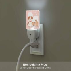 Night Light Set Of 2, Two Dogs Sitting Next To Each Other -Nuas Diy Shop d7a359e8ec97eb145b451f15866f955f62e7760c