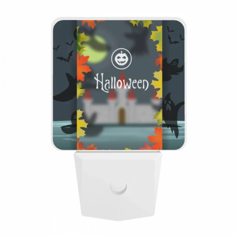 Night Light, A Halloween poster with a castle and bats. Night Light, A Halloween Poster With A Castle And Bats. -Nuas Diy Shop d910b3c5172d19f337808ba9923ffa531276eb1a