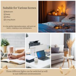 Rectangular Acrylic Night Light, A House Is Situated On A Beach With A Palm Tree In Front Of It. -Nuas Diy Shop d9490952f61ce5407d199ef4f67f335277a25ab4