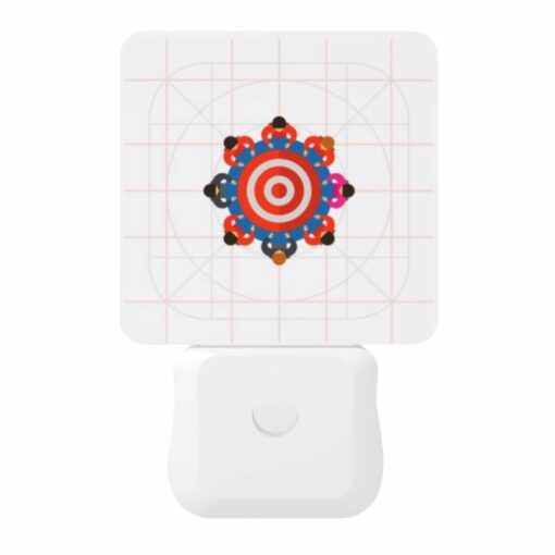 Night Light, A Group Of People Are Standing Around A Circle With A Bullseye In The Middle. -Nuas Diy Shop d9c7ec573384c84d2f94cbdd52148fea0d735dc5