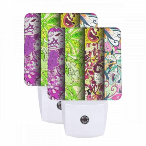 Night Light Set Of 2, Three Colorful Designs Are Displayed On A Row. -Nuas Diy Shop dac196c4ef4ed37f22f8702e23621df7a42b1e92