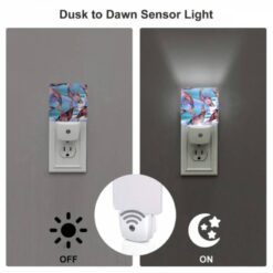 Night Light Set Of 2, A Group Of Fish Swimming In The Water. -Nuas Diy Shop dada26d77b0ac4100288494ed3f9886d24ec6476