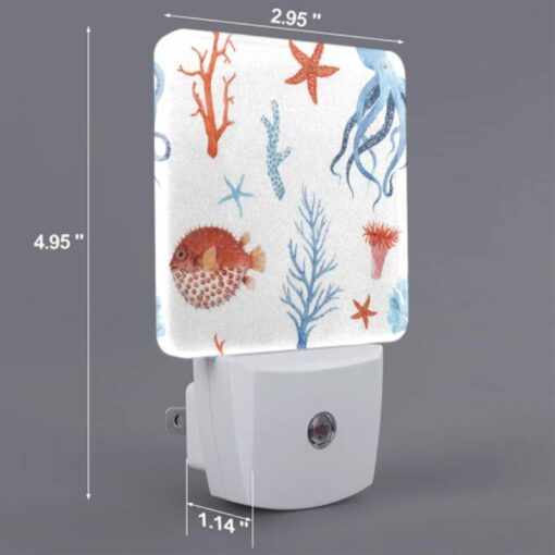 Night Light Set Of 2, A Collection Of Sea Creatures -Nuas Diy Shop dbeab196a7b4a4ab020c3b2ffd4ad84d2e6901bf