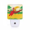 Night Light, A Red Bird With A Yellow Beak Is Flying In The Air. -Nuas Diy Shop dd4e266cdd5328e15cee5b323e94f6e36c1aa009