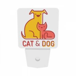 Night Light Set Of 2, A Yellow Dog And A Red Cat Sitting Together. -Nuas Diy Shop df9d6ac29680022f7e15c763c760a3d28d5a8782