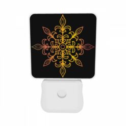 Night Light Set Of 2, A Colorful Flower Design With Yellow -Nuas Diy Shop dfda5b0591db53f3b38d9e9eb1a7186f5084bd9f