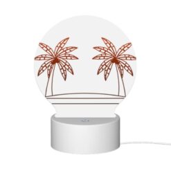 Round Acrylic Night Light, Two Palm Trees Are On A White Surface. 11 Round Acrylic Night Light, Two Palm Trees Are On A White Surface. -Nuas Diy Shop e08c76f19c6ee5d6bb1c121d71fbd01c29cf90fb