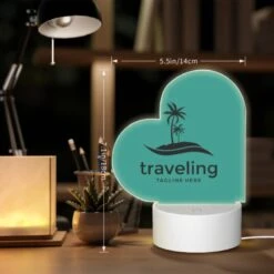 Love Acrylic Night Light, A Logo For A Traveling Company. -Nuas Diy Shop e0f5f3d5c019b6055e953bfa25bf8abb6d018b8b