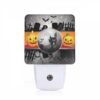 Night Light, A Black And White Image Of A Pumpkin And A Castle. -Nuas Diy Shop e1c819ba5467445477603516ce9309ea1a2f3d8e