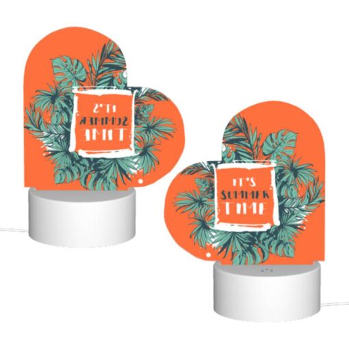 Love Acrylic Night Light, A Colorful Poster With The Words "It's Summer Time" Written On It. -Nuas Diy Shop e2a46ad81ae40fb9e54a9e159e73a7936aca9812