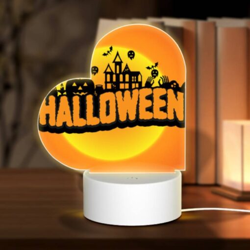 Love Acrylic Night Light, A Sunny Day With A Halloween Theme. -Nuas Diy Shop e32df83f2b80cfb23f6dfa49aed0225b50d0bc64