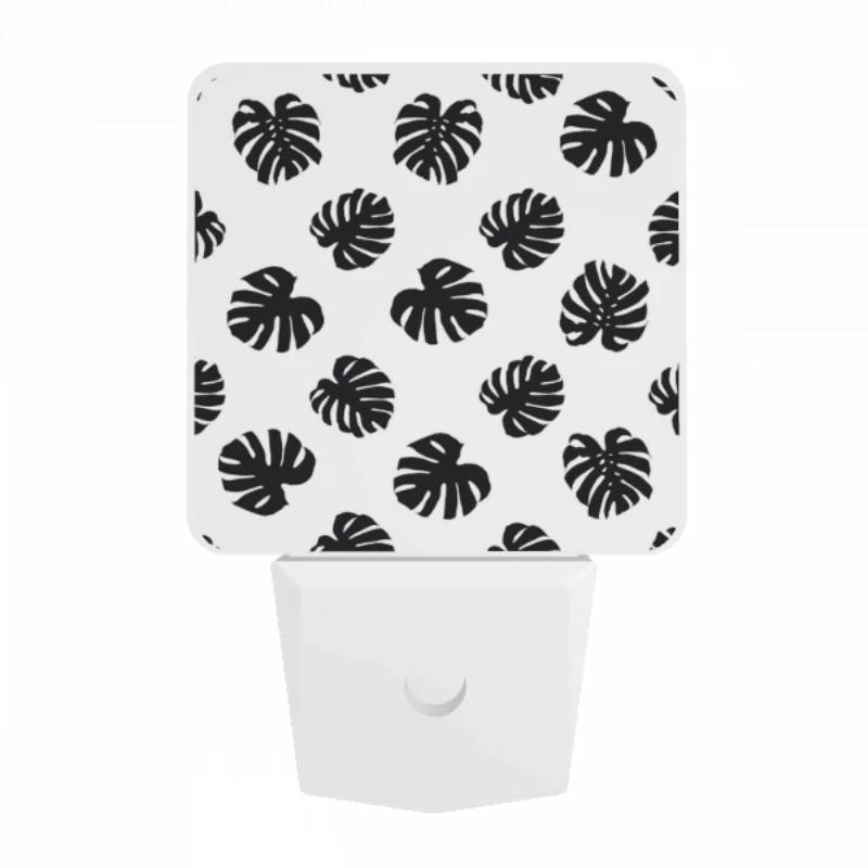 Night Light, A pattern of black and white flowers. Night Light, A Pattern Of Black And White Flowers. -Nuas Diy Shop e407e8c6f7cc11ed054735b0b52b3b7a164b8537