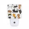 Night Light, A Collection Of Cats In Various Poses And Colors. -Nuas Diy Shop e4516eb8ad9f3888590e84b4f897ca1f787519b4