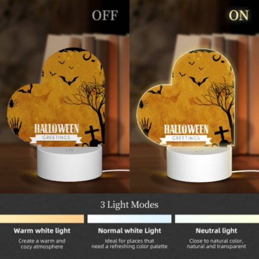 Love Acrylic Night Light, A Halloween Greetings Card With A Spider And Bats On It. -Nuas Diy Shop e4b1eb4d2835e81fb70b420bbed4e03f62ff89ff