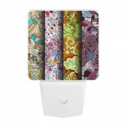 Night Light, Four Different Colored Paintings Of Leaves. -Nuas Diy Shop e4e39ea7eadca135722c116ad9d4363de7927fe5