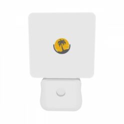 Night Light Set Of 2, A Yellow And Black Logo Of A Palm Tree On A White Background. -Nuas Diy Shop e8497691a63903cce5dcd1d04cdc8df35ecfd839