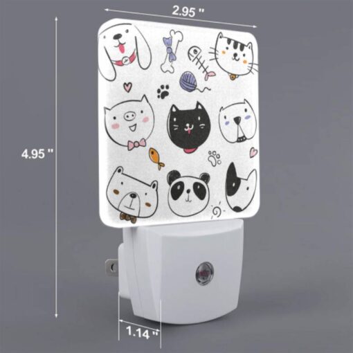 Night Light, A Collection Of Cartoon Animal Drawings -Nuas Diy Shop e974a5109355a39d8b61a56f2ff9c55ad9c72297
