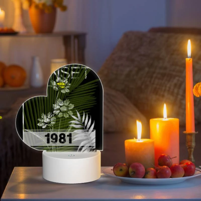 Love Acrylic Night Light, A picture of a sunset with a palm tree in the foreground. Love Acrylic Night Light, A Picture Of A Sunset With A Palm Tree In The Foreground. -Nuas Diy Shop e979437104f9335ccc4127c818896de7e02e9290