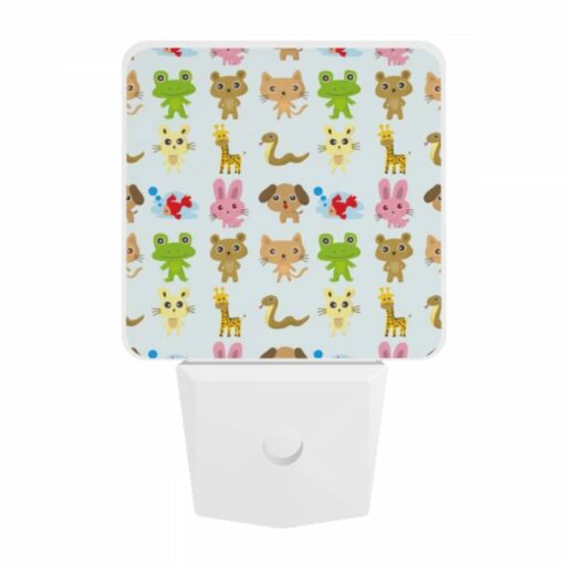 Night Light, A Pattern Of Animals -Nuas Diy Shop e980c89245d21afbf6d92fffa1b4ca3be00e57e2