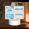 Rectangular Acrylic Night Light, A Collection Of Four Posters With Beach Themes. -Nuas Diy Shop ea3ac432280fa3c7507f89152711a32f22fe9df8