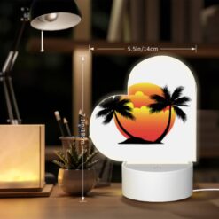 Love Acrylic Night Light, A Sunset With Two Palm Trees And A Sun In The Middle. -Nuas Diy Shop ecc5dc1309ac6231a8ef08ff499ed0aa4752544d