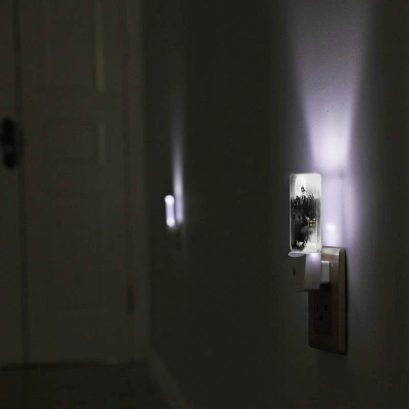 Night Light, A black and white image of a Halloween scene with a moon Night Light, A Black And White Image Of A Halloween Scene With A Moon -Nuas Diy Shop ed2e938147f0f132558cd18ff172bb0b715d8451