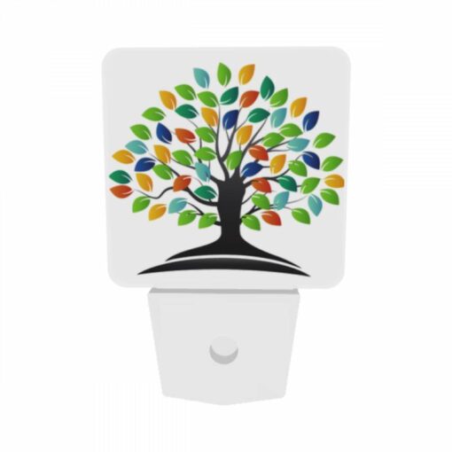 Night Light Set Of 2, A Tree With Green -Nuas Diy Shop ed6b2bc98734d0c4da33ce704ff1c66763bc462a