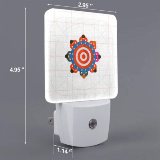 Night Light, A Group Of People Are Standing Around A Circle With A Bullseye In The Middle. -Nuas Diy Shop ed8e955131127a3e106b6405aa072b84d298fbd2