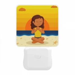 Night Light, A Woman Is Sitting On The Beach -Nuas Diy Shop edf4ee54ba5c86f20d7890353e8c01ed97f557d9