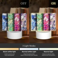 Rectangular Acrylic Night Light, Four Different Colored Designs Of A Bird. 4 Rectangular Acrylic Night Light, Four Different Colored Designs Of A Bird. -Nuas Diy Shop eeadf38eb4968dc4a7c421985d873467bca7b676