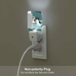 Night Light, A Cat And A Dog Are Sitting Next To Each Other. -Nuas Diy Shop f04c140252853ff6f57b7e19a733537f2d1ba62f