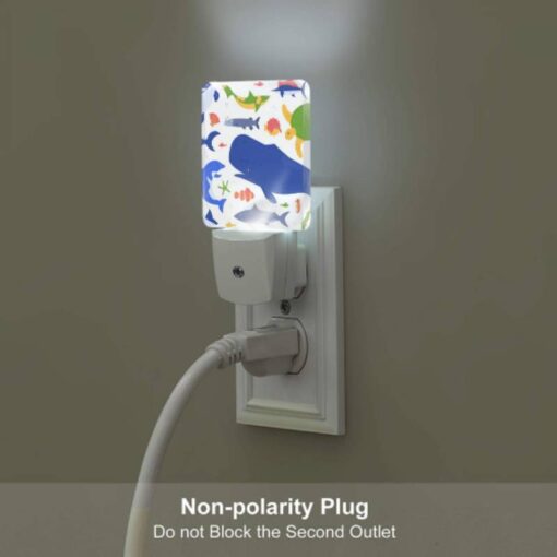 Night Light, A Colorful Cartoon Of Various Sea Creatures. -Nuas Diy Shop f1149fc14de6d96071571fdc79fecf6cd16c026b