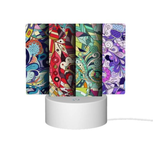 Rectangular Acrylic Night Light, Three Colorful Designs Are Displayed Side By Side. -Nuas Diy Shop f13efaef2bf723f5cbacfd46a184c299778005d5