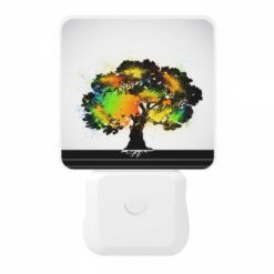 Night Light, A Tree With A Rainbow Of Colors On It. -Nuas Diy Shop f2beb513360b9099f4a2f63fe12d0fe97221f724