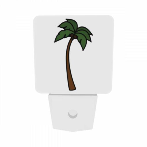 Night Light Set Of 2, A Cartoon Drawing Of A Palm Tree. -Nuas Diy Shop f396a040554c9425efb1b1af5c1ee9673c34e61c