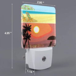 Night Light, A Beach Scene With A Sunset -Nuas Diy Shop f39b7053461654e6f89c6e77770c0b969ea807f7