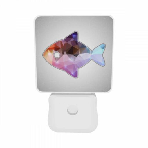Night Light Set Of 2, A Fish With A Purple And Pink Body. -Nuas Diy Shop f43ed4e39f58eaea0180ce3beddf7363d35e5ed5
