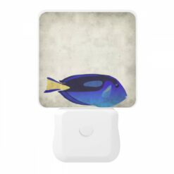 Night Light, A Blue And Yellow Fish Is Shown In A Cartoon Style. -Nuas Diy Shop f47ff5c2e6bd53dfdcd59198d04f512fc09e49c4